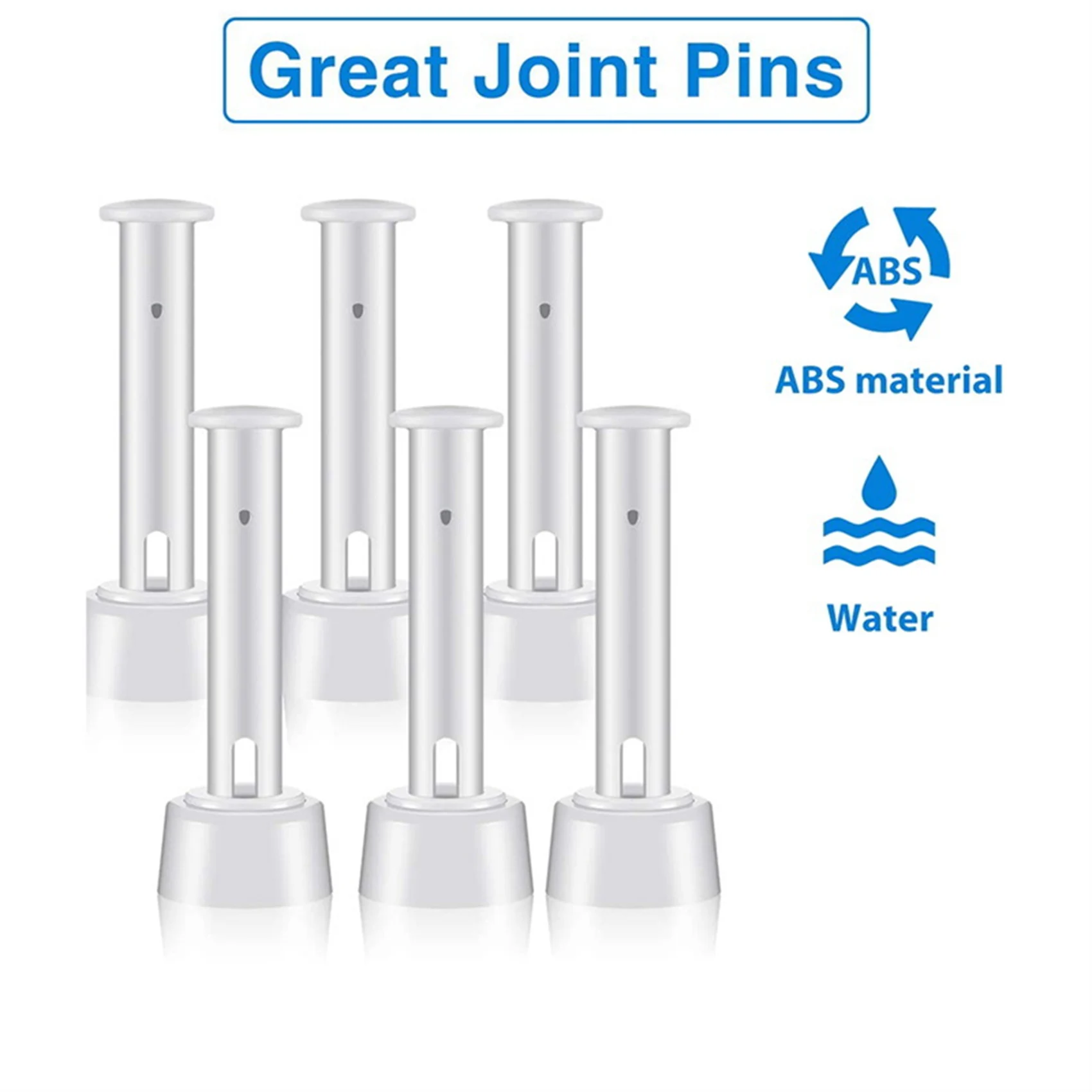 Exacpilles de joint de piscine en plastique et joints en caoutchouc, pièces de piscine à cadre rond hors sol Intex, 28270-28273, 2,36 pouces, 24 pièces