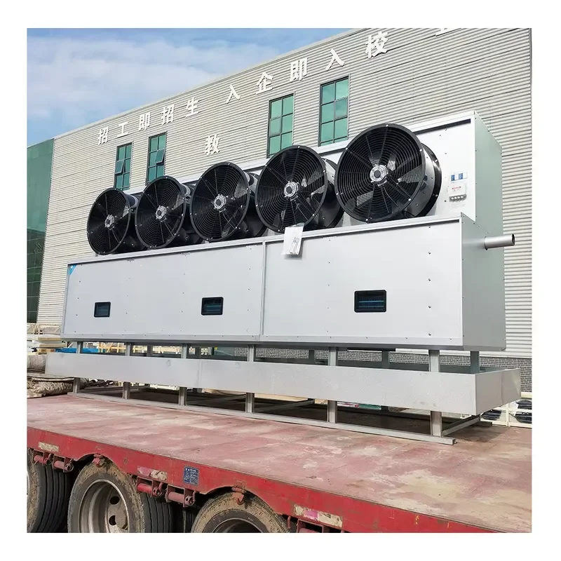 Factory piece Condensing Unit With Room Evaporator Enhancing Cooling Uniformity with Electric Defrost Cold Air Blower