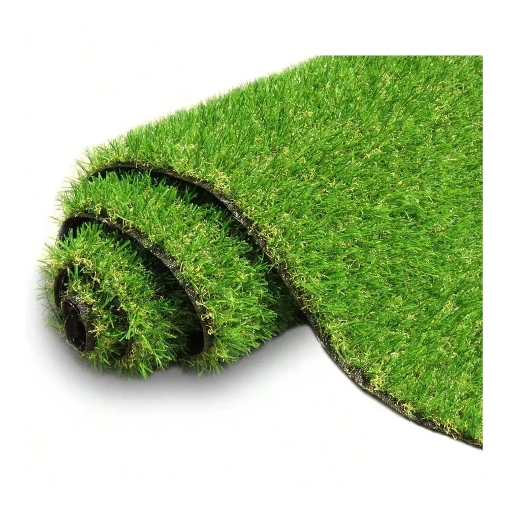 

Turf Grass 410 Inchx 8 With Drainage, 0.8 Inch Realistic Grass Rug Indoor Outdoor Lawn Landscape, Balcony, Backyard, Patio, Syn
