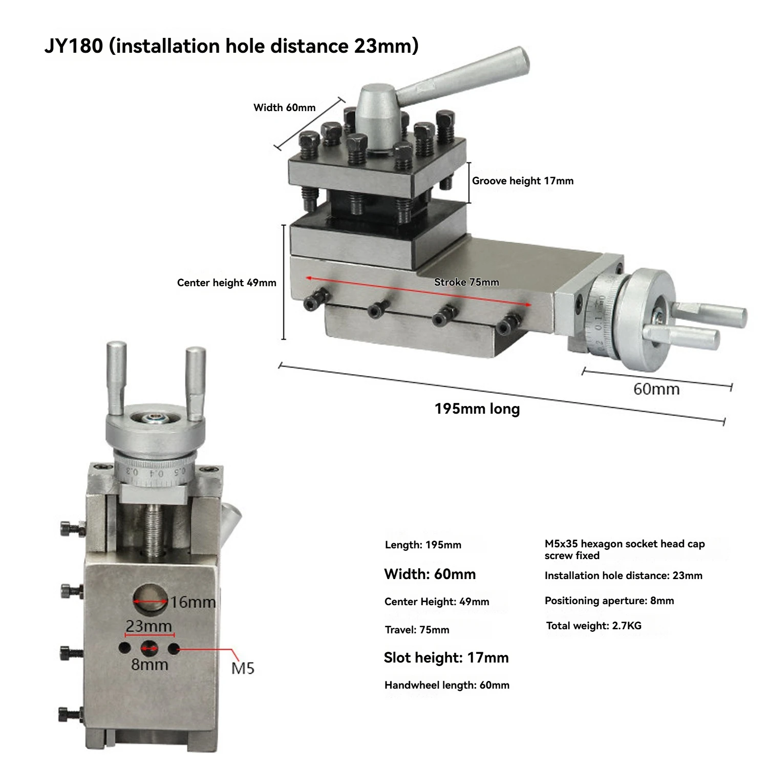 JY lathe special tool holder small machine tool holder accessories small pallet square tool holder quick change lathe
