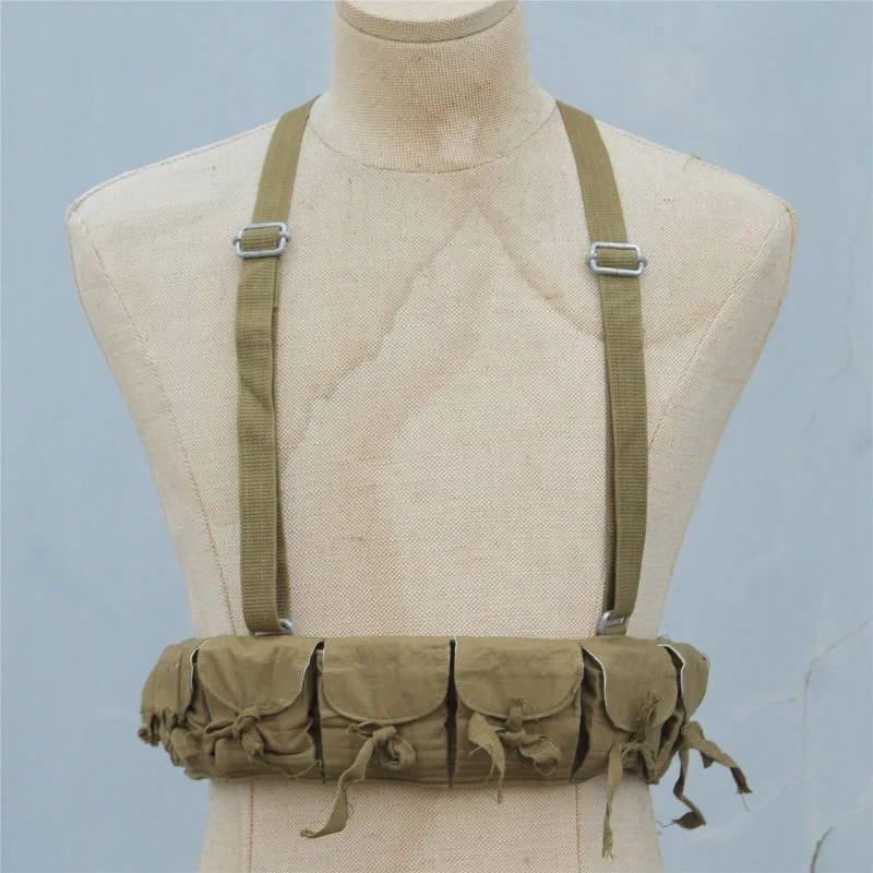 Chicom Aid Mosin Nagant Tipo 53 K-44, bolsa para municiones, Guerra de Corea, Vietcong