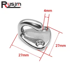1Pcs 27mm 316 Stainless Steel Fending Hooks Fender Spring Hook Snap Attach Rope Boat Sail Tug Ship Marine Boat Accessories