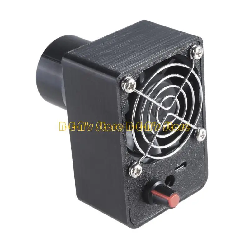 

Y1AD DC12V 5.5x2.1mm Blower Fan with Adjustable Speeds and Multiple Nozzle Sizes for Efficient Cooling