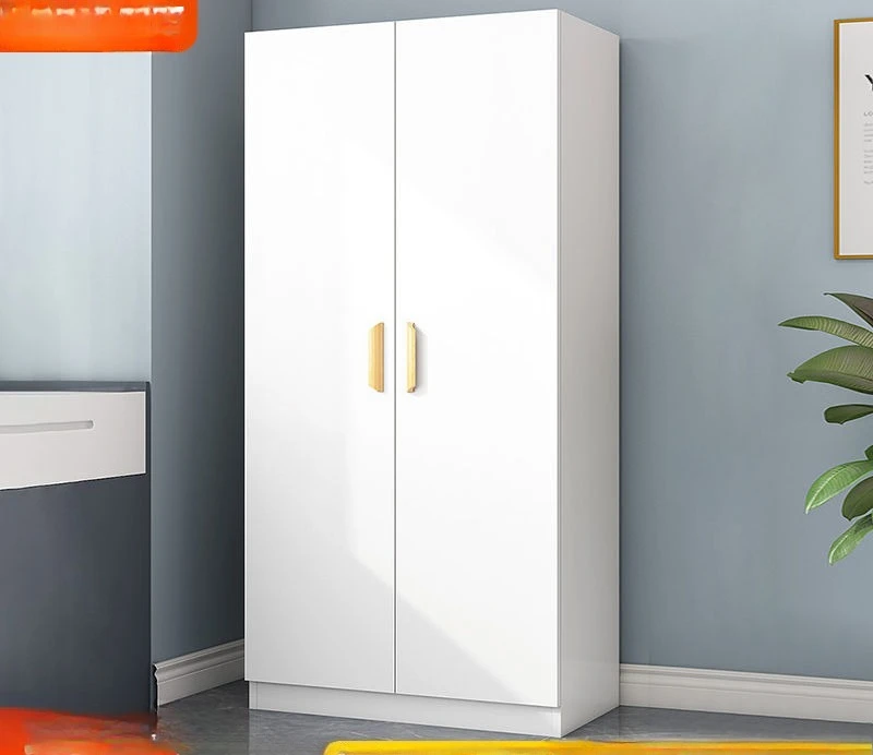 High-value wardrobe household bedroom storage floor-to-ceiling four-door rental house rental house large wardrobe  apartment