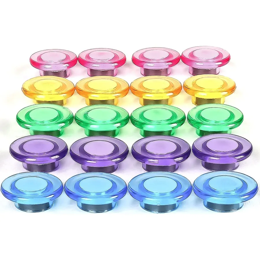 

20 шт. магниты на холодильник, маленькие круглые магниты на холодильник, милые магниты для доски, мини-сильные магниты на холодильник, крошечные забавные магниты для