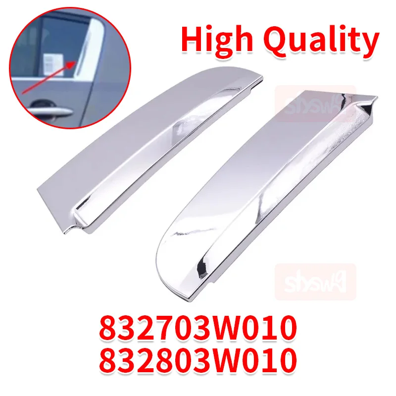 832703W010 832803W010 Car Rear Triangular Window Trim Cover Door Belt Chrome C Pillar For KIA Sportage 2011 2012 2013-2016