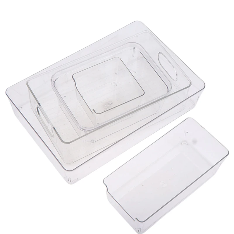 Transparent Multi Size False Eyelash Storage Box For Eyelash Extension Tool Organizer Lash Lift Accessories Desk Office Storage