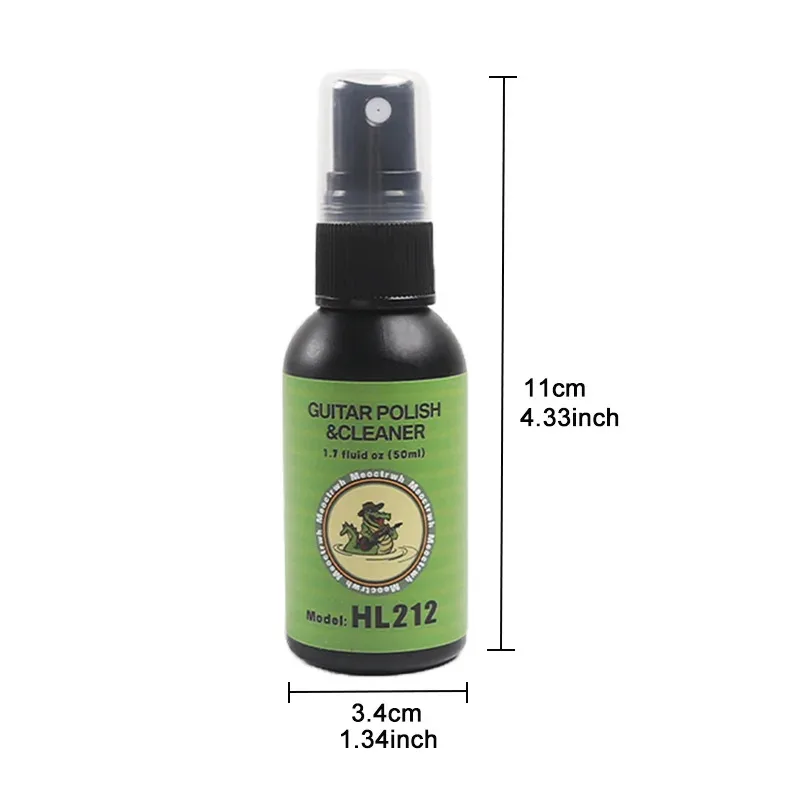 All-in-One Guitar Cleaning Kit - Fretboard Lemon Oil + Polish + String Cleaner for Guitar Care & Maintenance