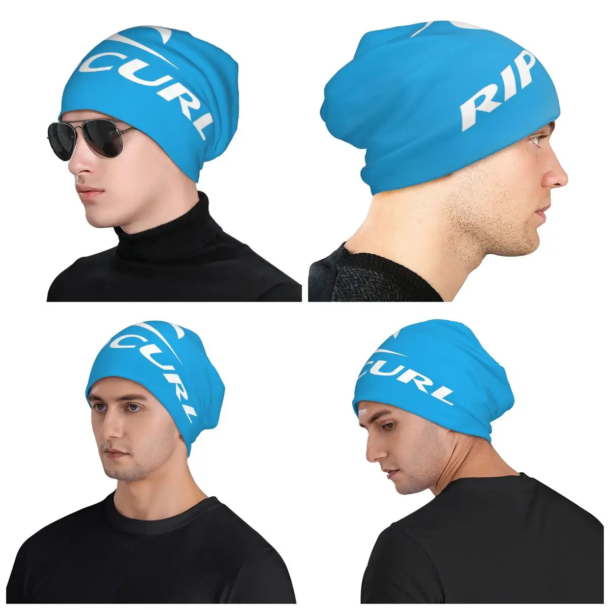 

Rip Curl логотип для мужчин и женщин, шапки для взрослых, вязаная шапка с капюшоном, теплая модная осенне-зимняя уличная шапка Skullies