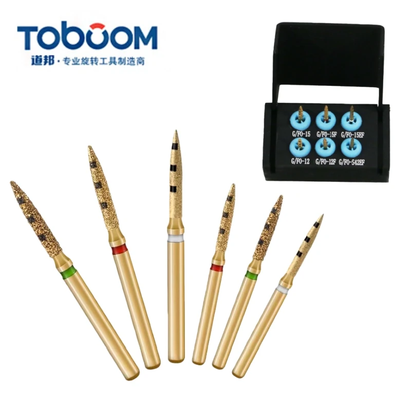 

FG7906 Dental Preparation Bur BOPT Vertical Dental Preparation Restoration Kit Full Crown Restoration Dental Tools