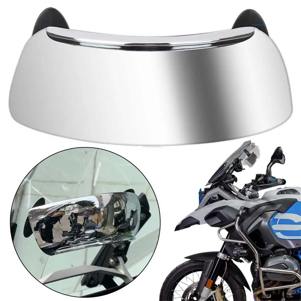 For BMW HONDA Motorcycle Windscreen Wide Angle Rearview Mirrors 180+ Degree Blind Spot Mirror Safety Auxiliary Rear View Mirror