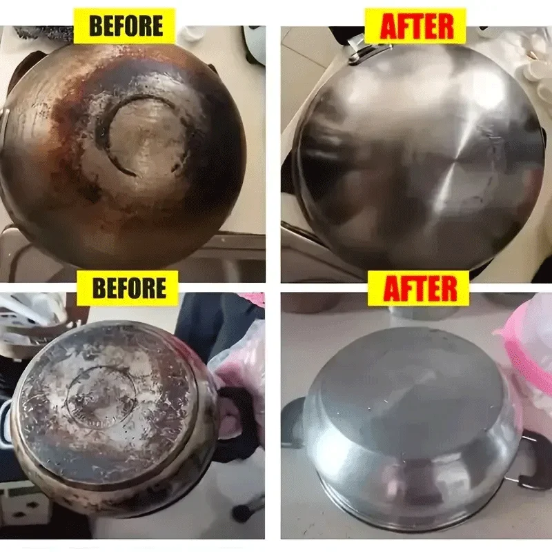 Metal Cream Rust Remover 30g Universal Polishing Paste Multi-Purpose Kitchenware Cleaning Cream for Pots - view 3