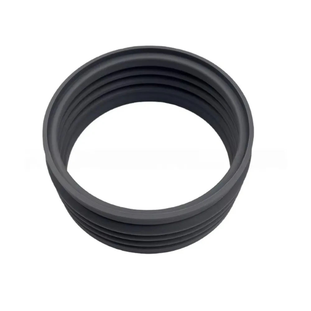 

B06B-For Dello 9155 For Delonghi Coffee Machine Accessory- Silicone Coffee Hopper Bellow In Gray