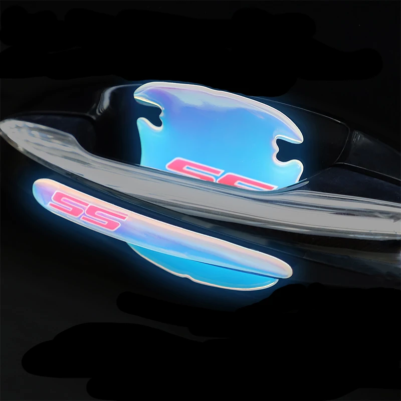 SS Car Door Anti Scratch Strip Creative Car Door Anti Scratch Strip Automotive Supplies Night Light Anti-collision Strip