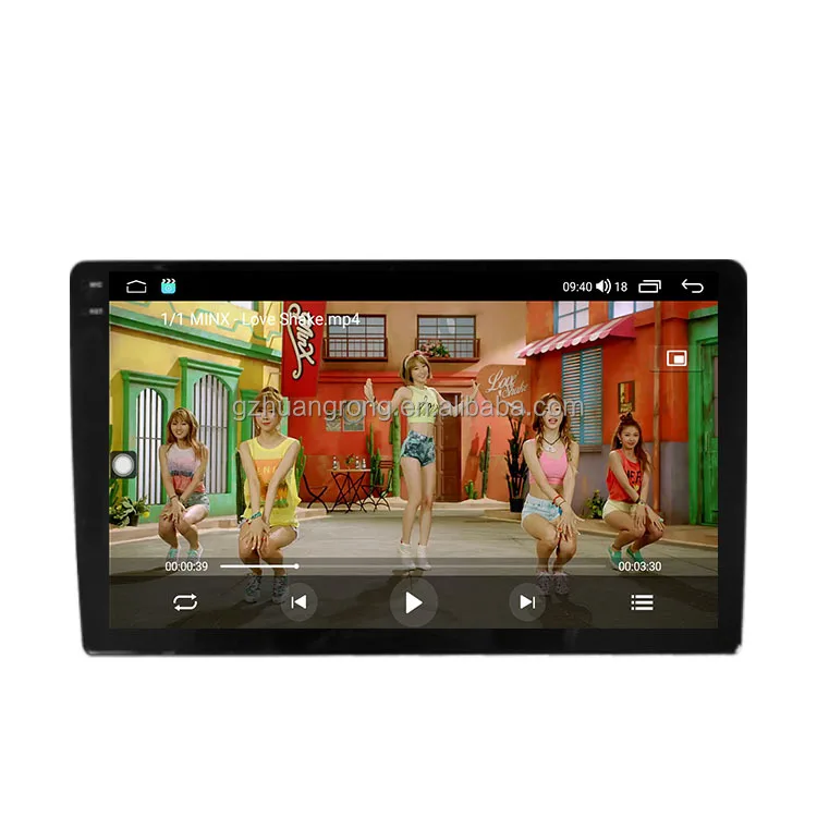 Radio con GPS para coche, reproductor con Android 12, 2K, pantalla QLED, control de voz, vídeo, 1DIN, para KIA RIO 2017, 2018, 2019