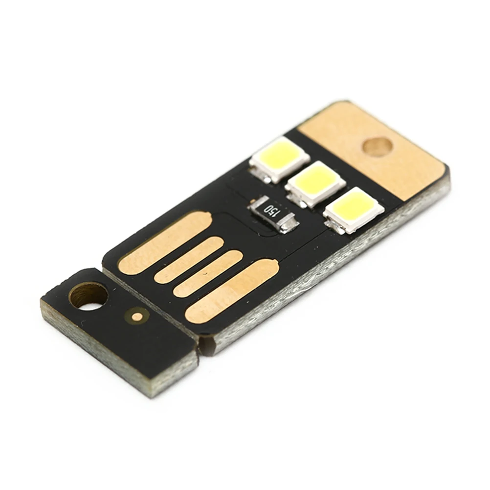 5ชิ้น/ล็อตกระเป๋ามินิการ์ด USB พวงกุญแจไฟกลางคืน LED 0.2W USB ไฟอ่านหนังสือสำหรับแล็ปท็อปคอมพิวเตอร์ powerbank โคมไฟกลางคืน
