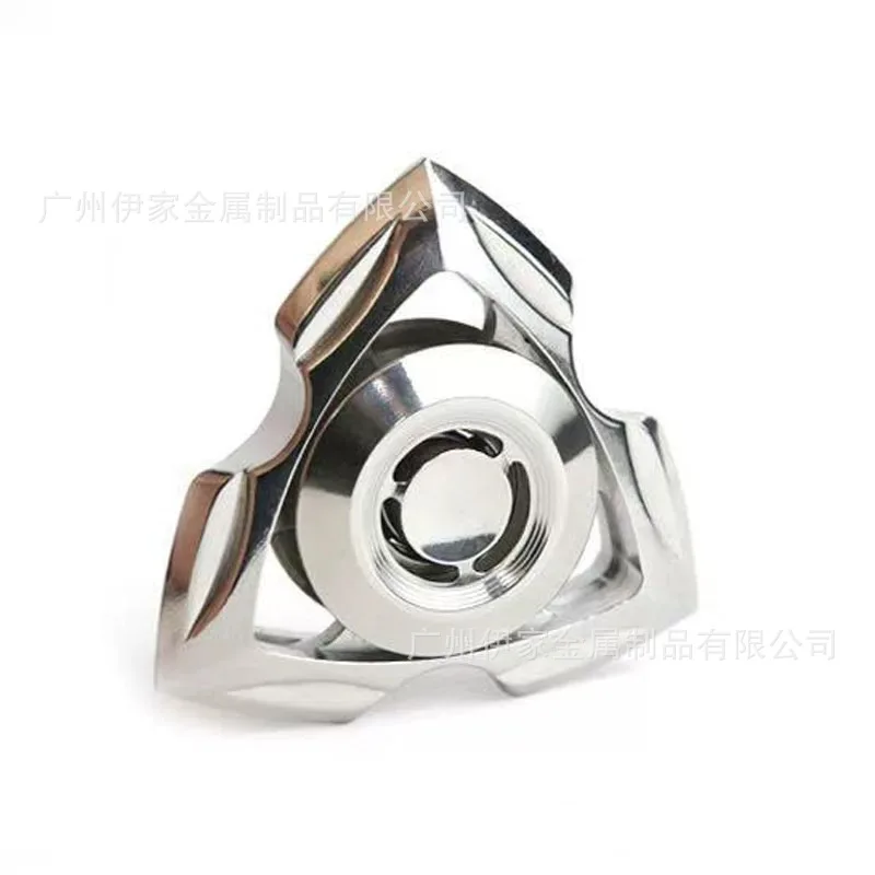 لعبة EDC بقفل دوار، لعبة فيدجيت سبينر من سبائك صفارة الإنذار، تصنيع دقيق باستخدام الحاسب الآلي، خالية من الأزيز، دوران سلس، تصميم كتم الصوت متعدد الألوان