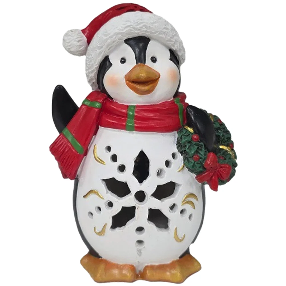For Winter Festival Solar Christmas Ornament 360 Degree Display Christmas Decor Weather Resistant Material Lighting