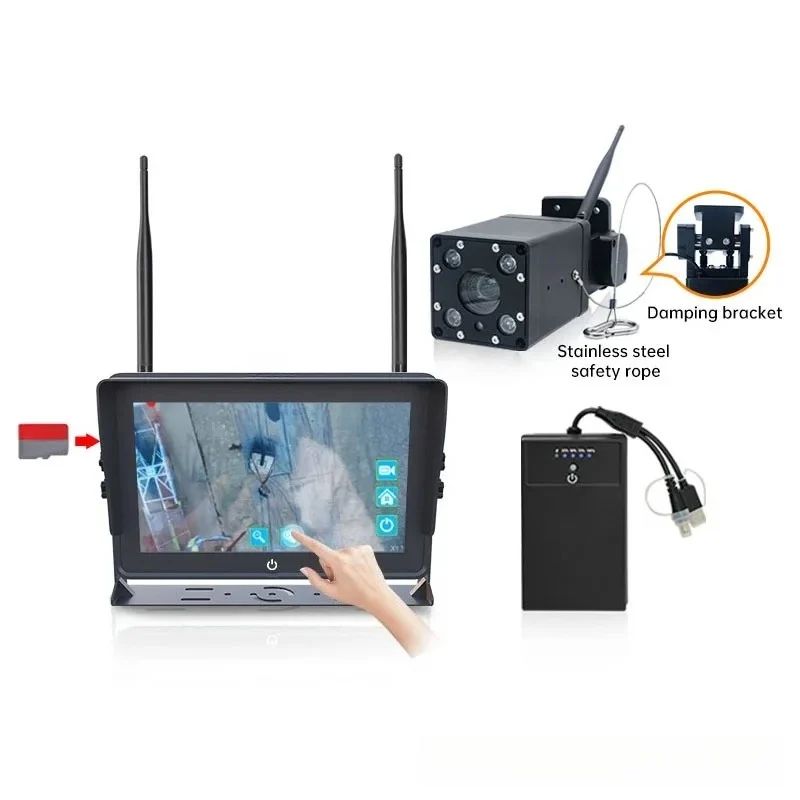

AHD 1080 P Wireless Zoom Camera Systems for Construction Cranes