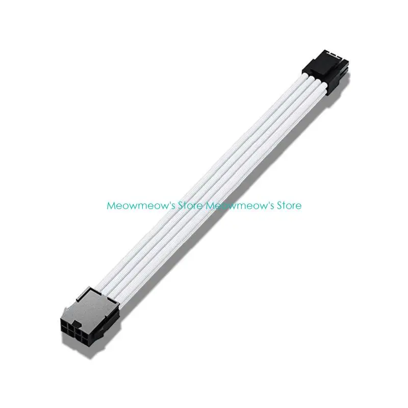 ATX 전원 공급 장치 용 W91A 30cm PSU 슬리브 연장 케이블 24pin/6pin/4pin