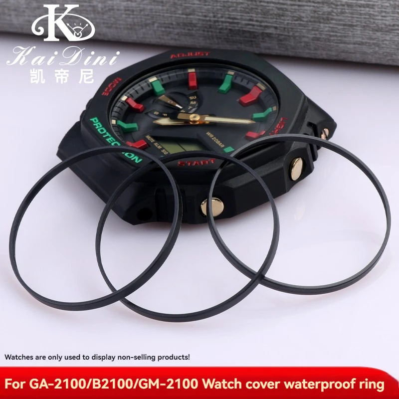 For Casio G-shock GA-2100 GM-2100 Front Cover Waterproof Ring GA2100 GM2100 Glass Waterproof Ring Dust Ring Gasket Sealing Ring