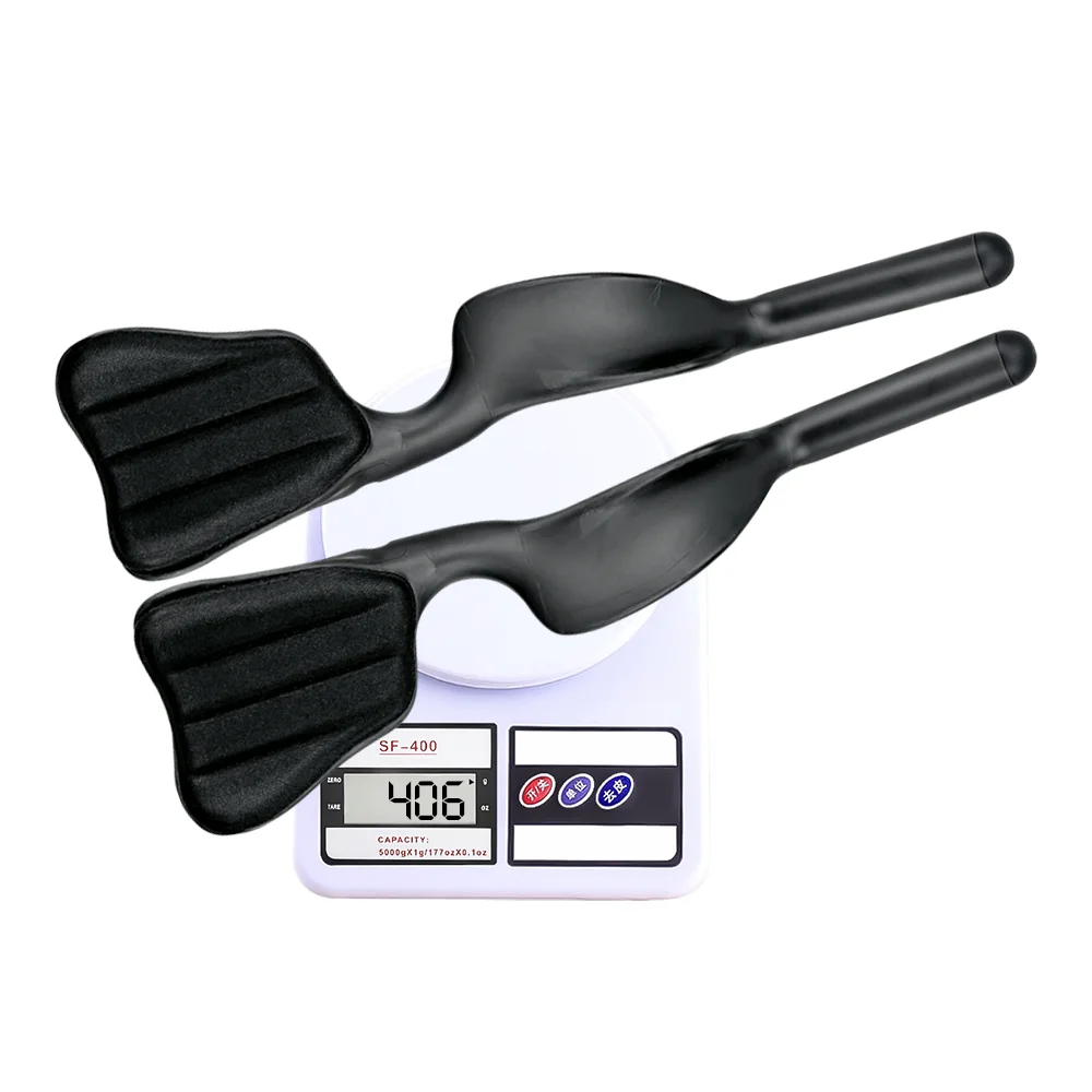 Carbonfaser-Lenkergriff mit hoher Steifigkeit für Rennräder und Mountainbikes, TT-Lenkergriff, 31,8-22,2 mm, universell für Rundrohre, Freizeit – Detail 5
