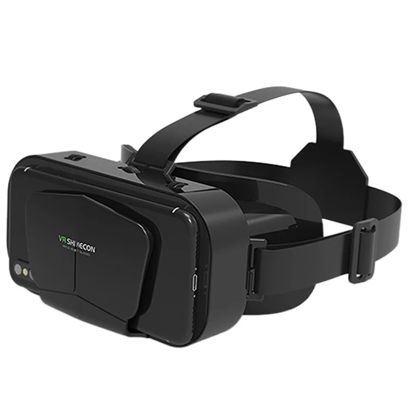 VR BOX Capacete Smartphone Connection Headset 3D Movie Virtual Reality Video Watching Glasses Compatible with Android iOS Phone