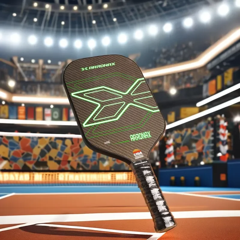Custom Titanium Pickleball Paddle PP Foam Core Pro Racket Indoor Outdoor Play Lightweight Durable Customizable Design