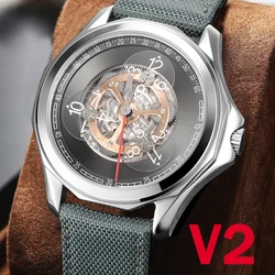 PINDU DESIGN Mens Watches Top Brand Luxury Automatic Watch Men Fashion Business Clock Modified Miyota 8215 Movement Montre Homme