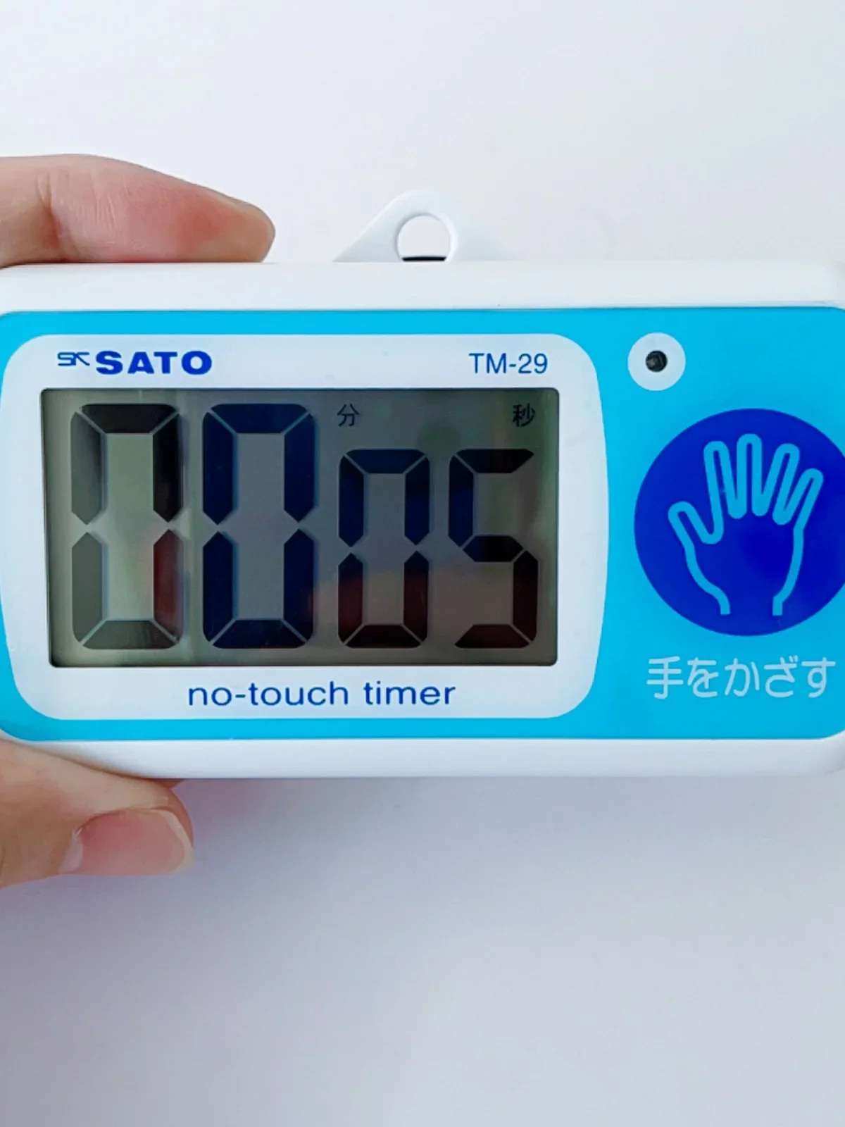 Japan SATO Sato hand washing timer TM-29-27 non-contact induction timing countdown electronic waterproof