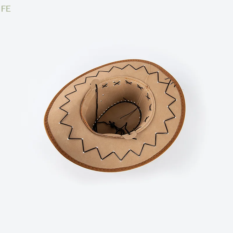 [FE] Western Cowboy Hat Cheap Price Cowboy Hat For Gentleman Cowgirl Jazz Cap