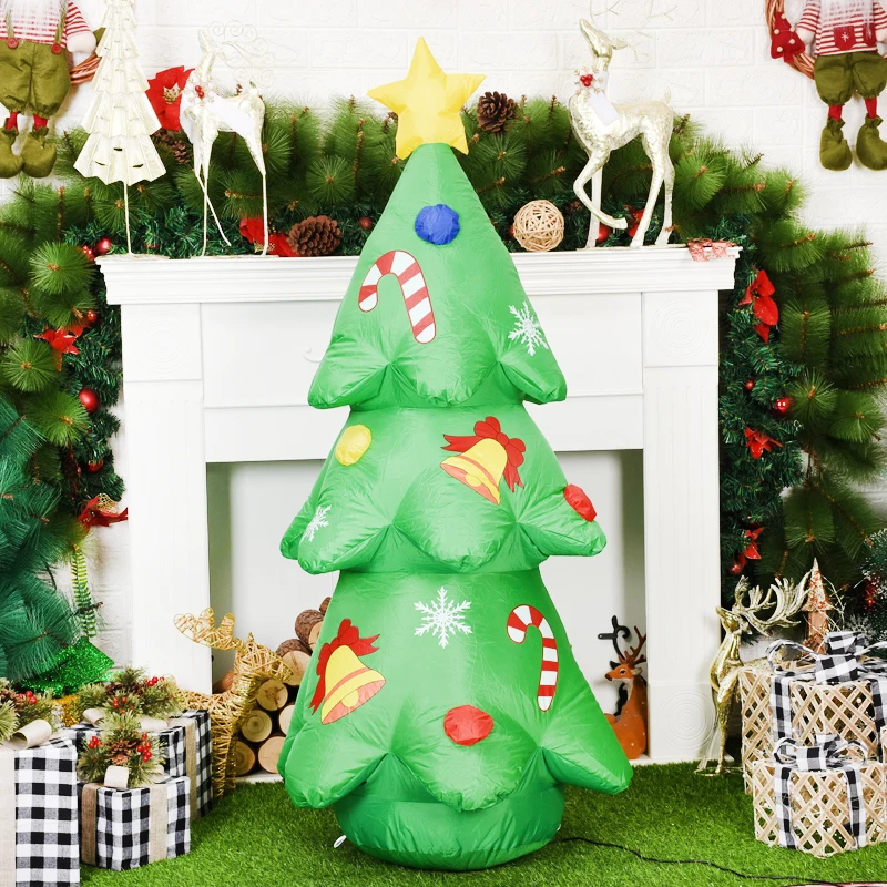 

130/180cm Christmas Tree Christmas Inflatable Toy Christmas Decoration for Home navidad decoracion 2023 novedades