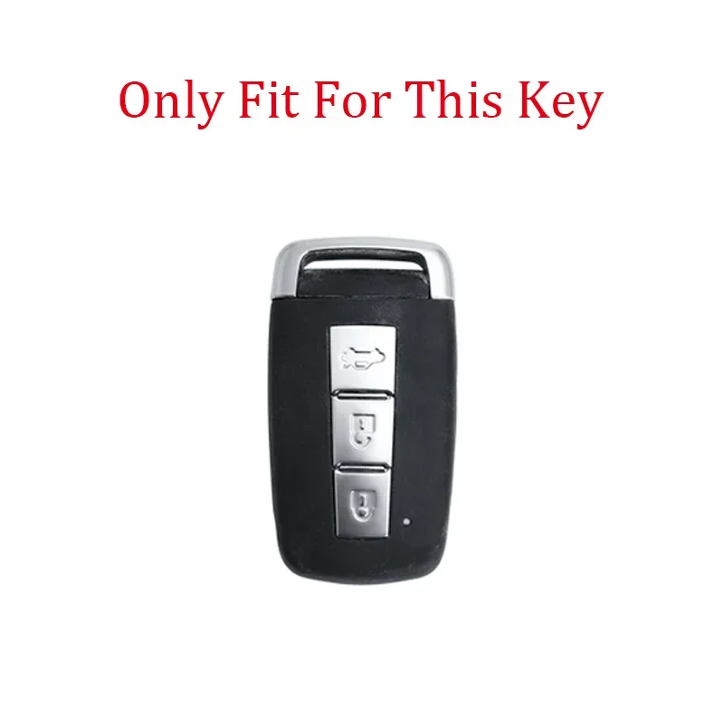 Zinc Alloy Silica Gel Car Key Case Cover For FAW Haima S5 M3 M6 S5 Young Accessories Holder Keyless Protection