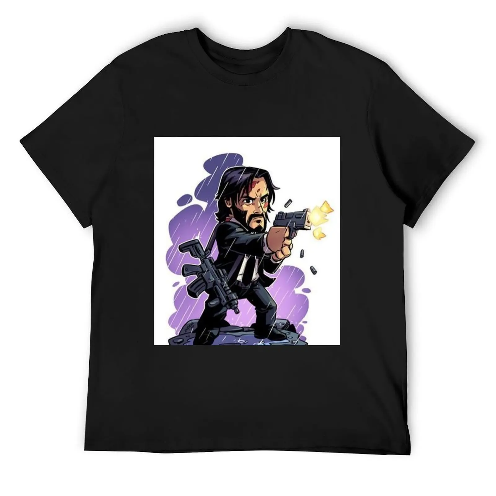 

Mr wick T-Shirt valentines clothes designer shirts anime clothes t shirts for men cotton