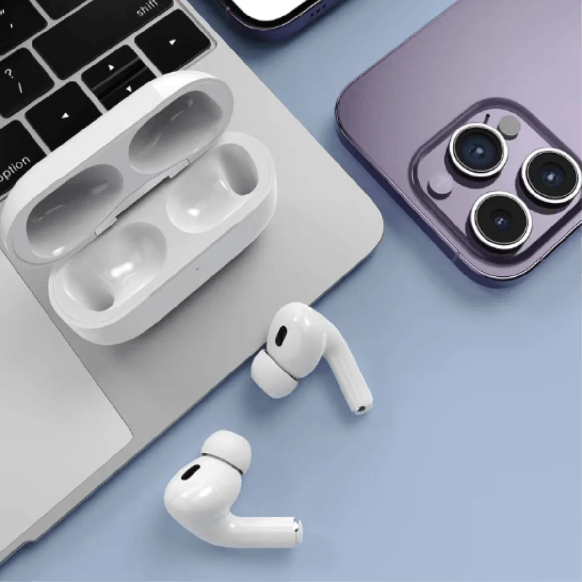 S15 - سماعات رأس لاسلكية داخل الأذن، سماعات رأس لاسلكية، تقليل ضوضاء ستيريو، إصدار بلوتوث 5.30، موسيقى عالية الوضوح #2