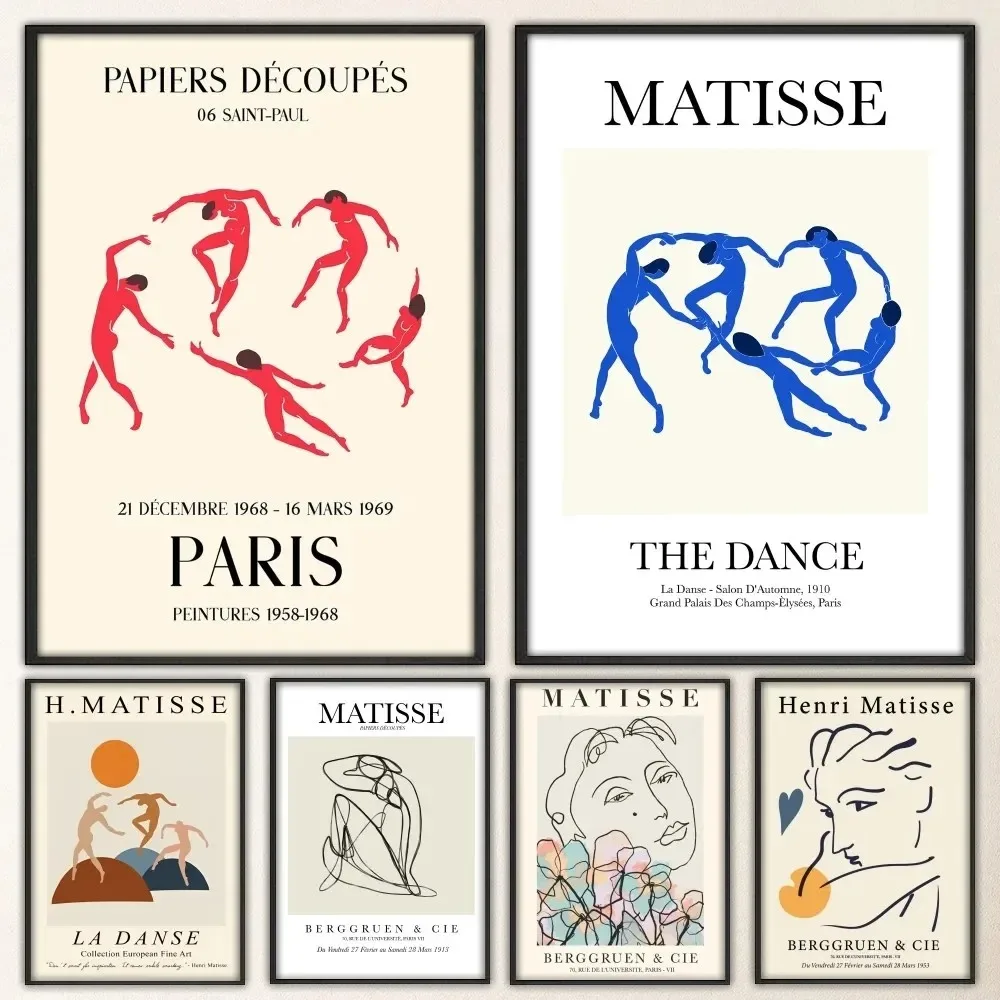 Henri Matisse Poster Fancy Posters And Wall Art Canvas Painting Poster Decor Living Room home decoro