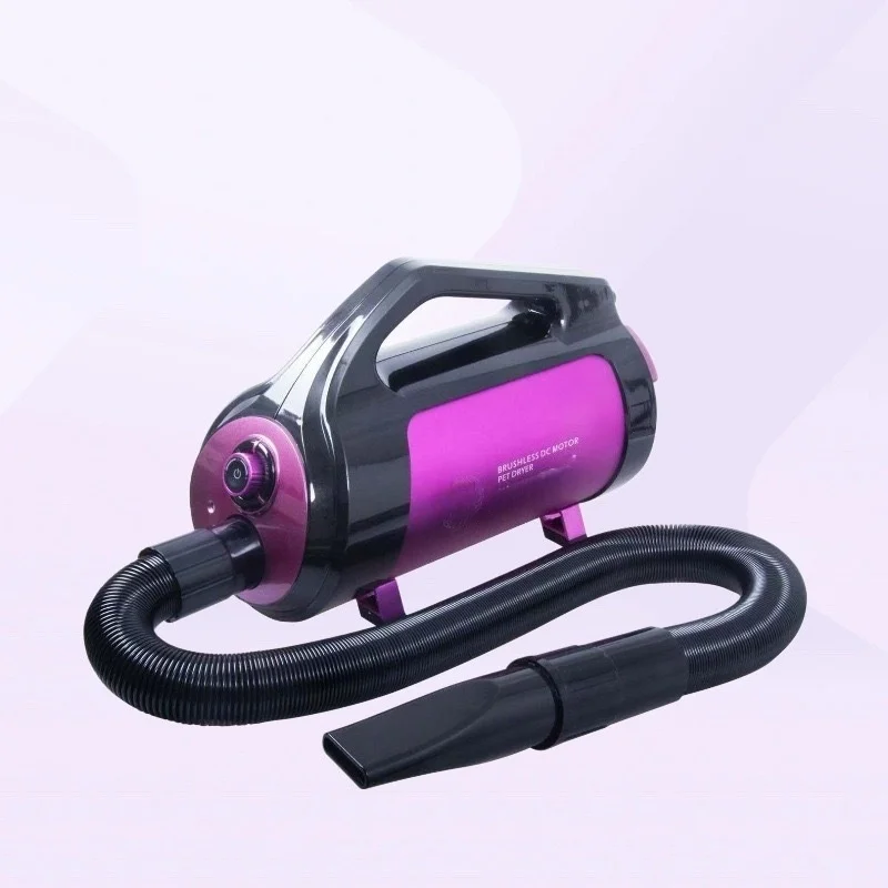 

50dB Ultra-Quiet Brushless DC Pet Dryer with Ozone and Negative Ions, 2800W Dog Hair Dryer