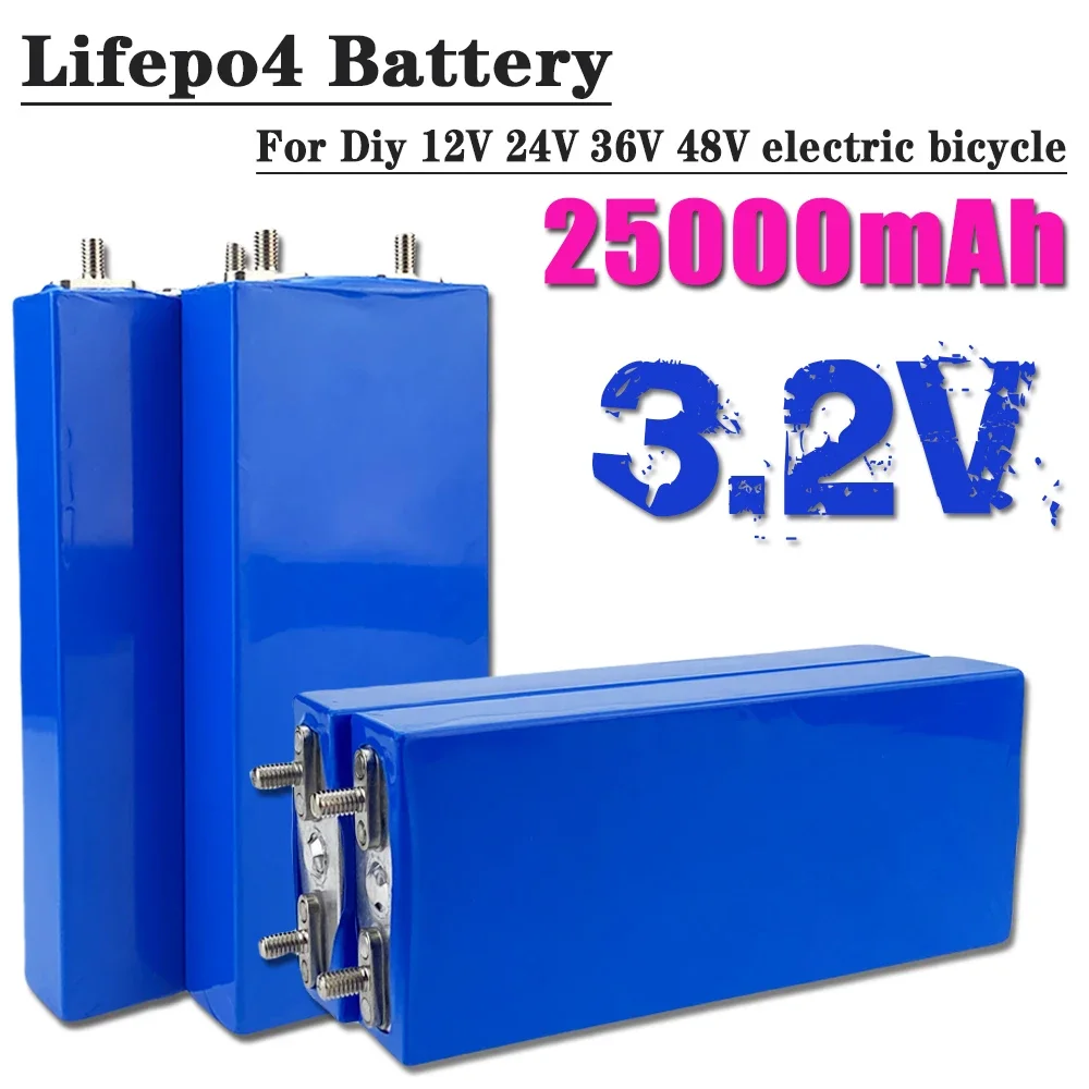 

3.2V Lifepo4 12Ah 25Ah 40Ah 75Ah Battery BRAND NEW GRADE A Rechargeable Battery Lifepo4 Battery DIY Motorcycle Cells Pack