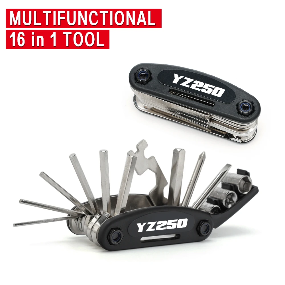 

Repair Tool Set Multifunction Screwdriver Socket wrench Portable Motorcycle Accessories For YAMAHA YZ 250 YZ250 YZ250F YZ250X