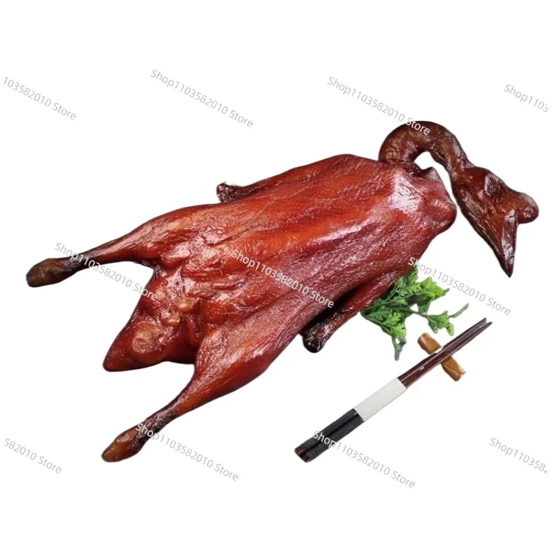 Beijing Roast Duck Art Model, Crispy Not Greasy Roast Goose Hanging Pendant Fake Duck Ornament