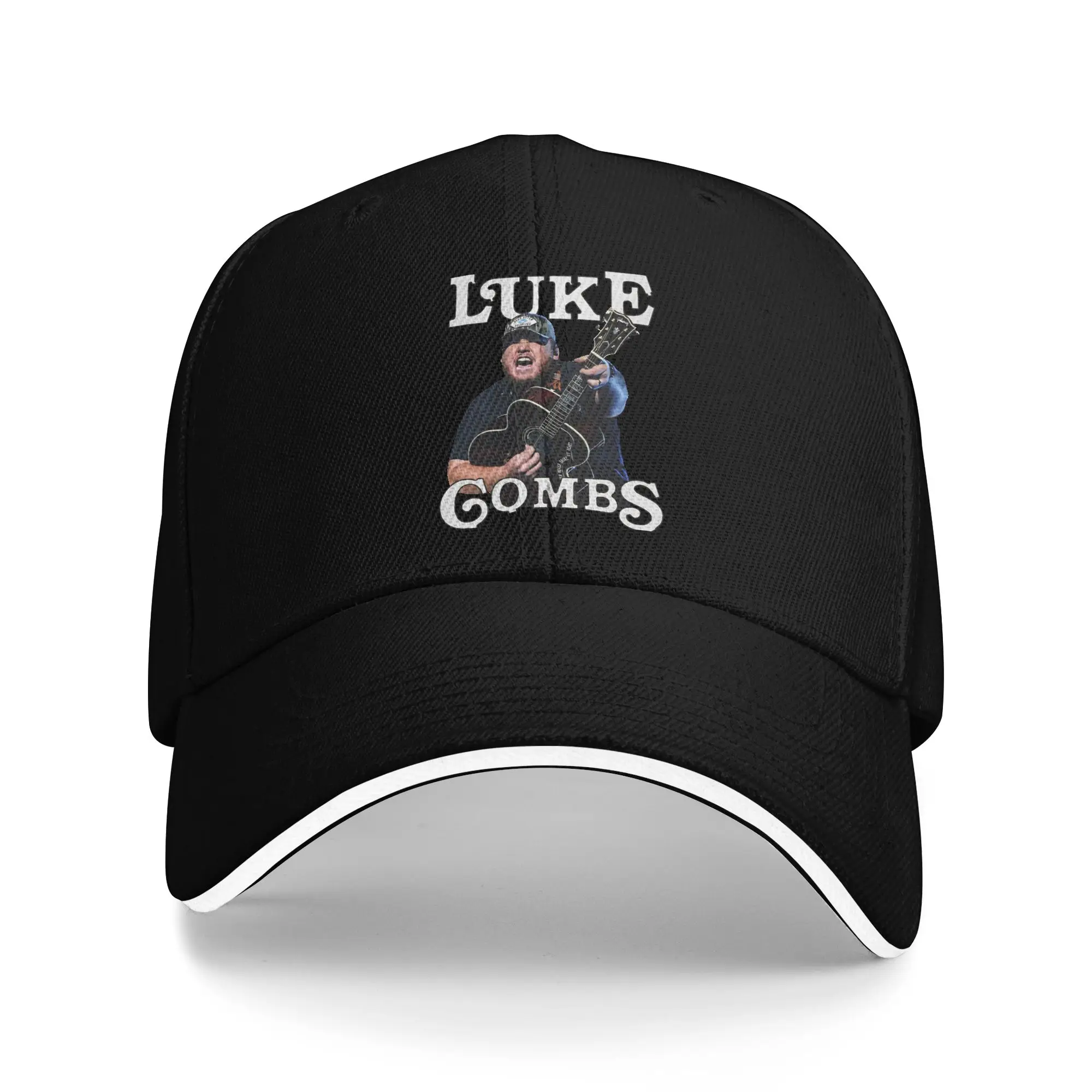 Luke Combs My Kinda Saturday Night Tour Casual Baseball Cap Summer  Trucker Hat Hunting Hip Hop Hats Men Adult y2k Baseball Caps