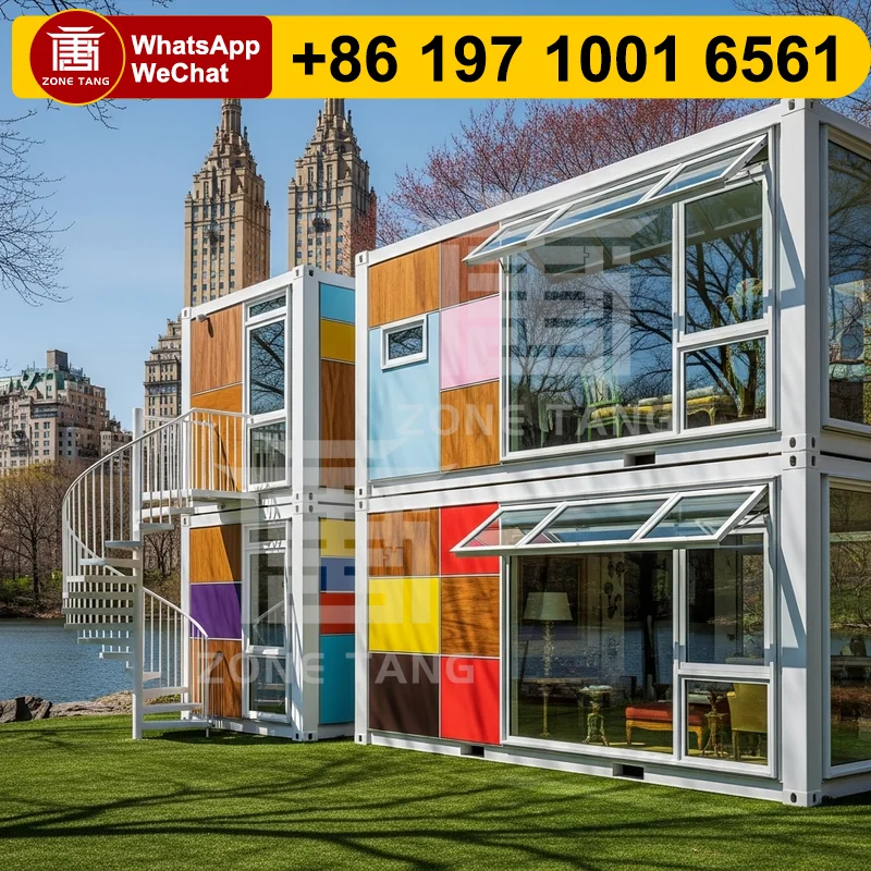 

Mobile House Flat Pack House Steel Structure Smart Home Integration Smart Technology Ecological Tiny Homes Temperature Resistant