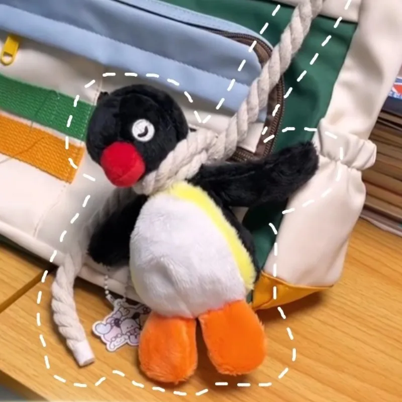 素敵なペンギンぬいぐるみペンダントキーホルダーかわいいペンギン人形バックパックペンダントクリエイティブ動物人形キーホルダーガールズボーイズバッグアクセサリー