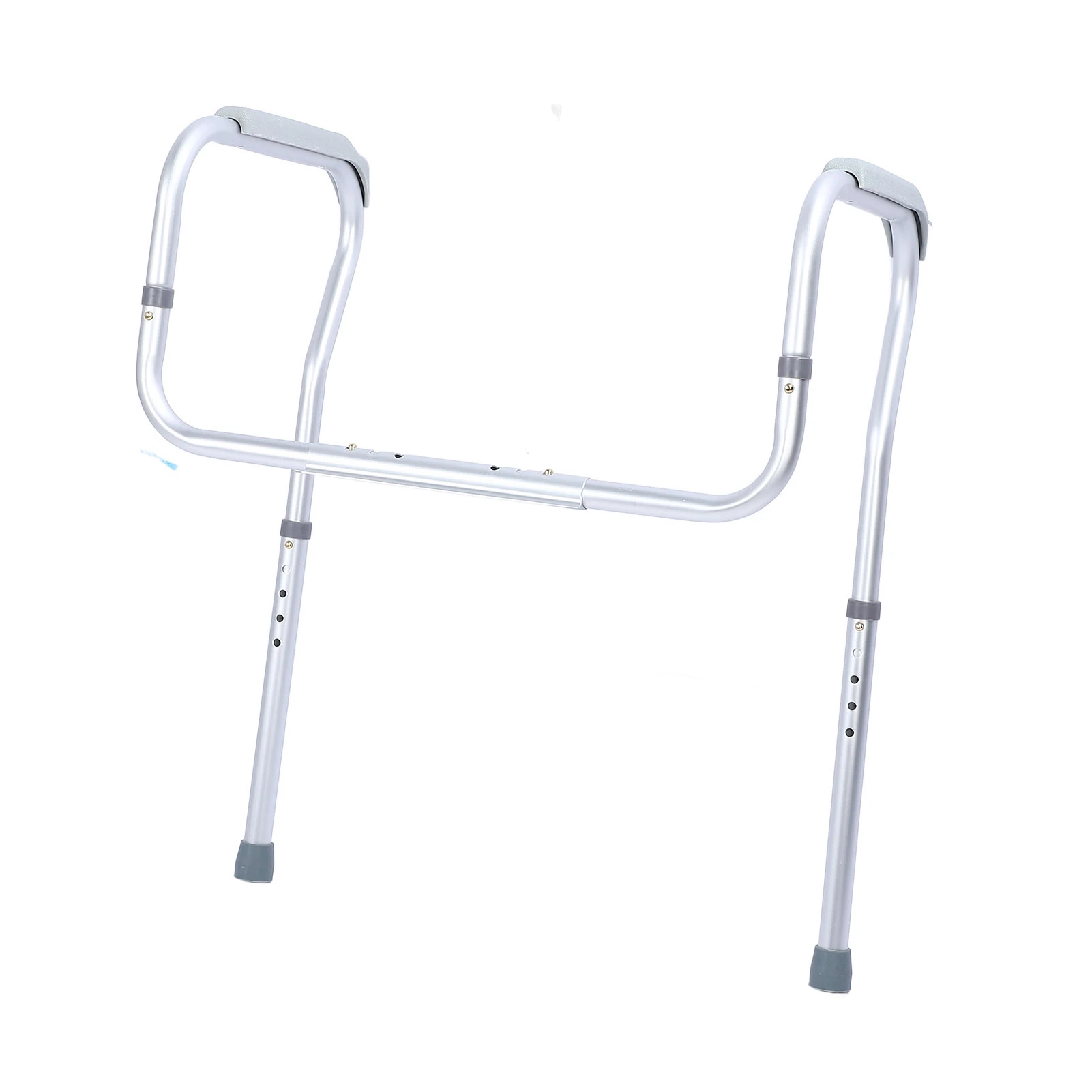 الحمام سبائك الألومنيوم المرحاض الدرابزين سلامة السكك الحديدية الإطار لكبار السن المعاقين النساء الحوامل 100 كجم/220lb تحمل #2