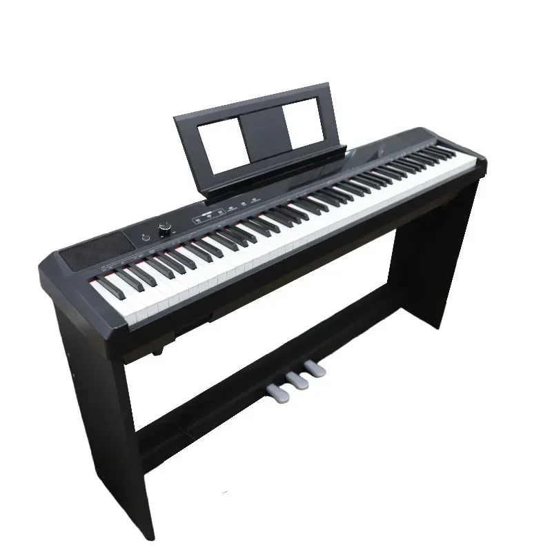 Teclado portátil de 88 teclas con acción de martillo, Piano Digital, teclado de música electrónica