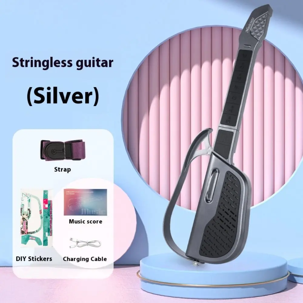 chitarra-elettrica-pieghevole-senza-corde-con-accordatura-automatica-portatile-semplice-per-principianti-chitarra-senza-corde-per-esercitazione-principianti