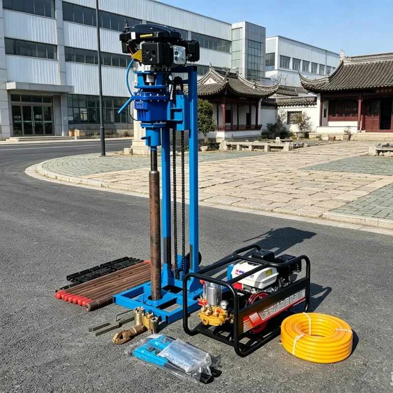 Customized Backpack Core Drilling Rig for Geological Mapping Sampling, Shallow Exploration Equipment for Mine Vein Investigation