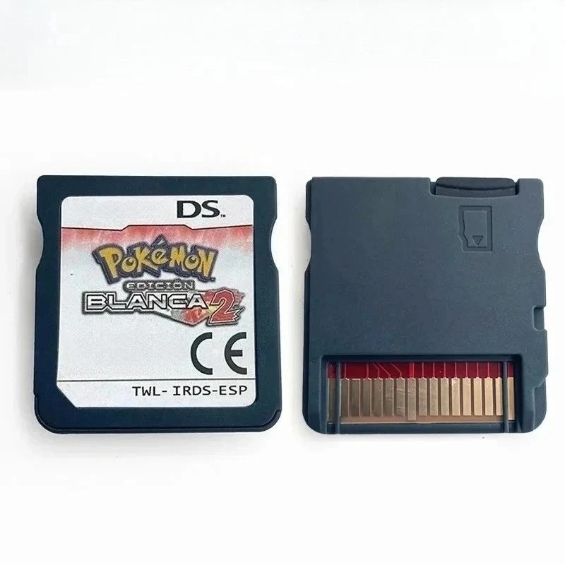 ESP USA NOE Pokémon Schwarz und Weiß 1 2 Schwarz und Weiß SoulSilver HeartGold DS NDS 3DS Videospiel-Kassette