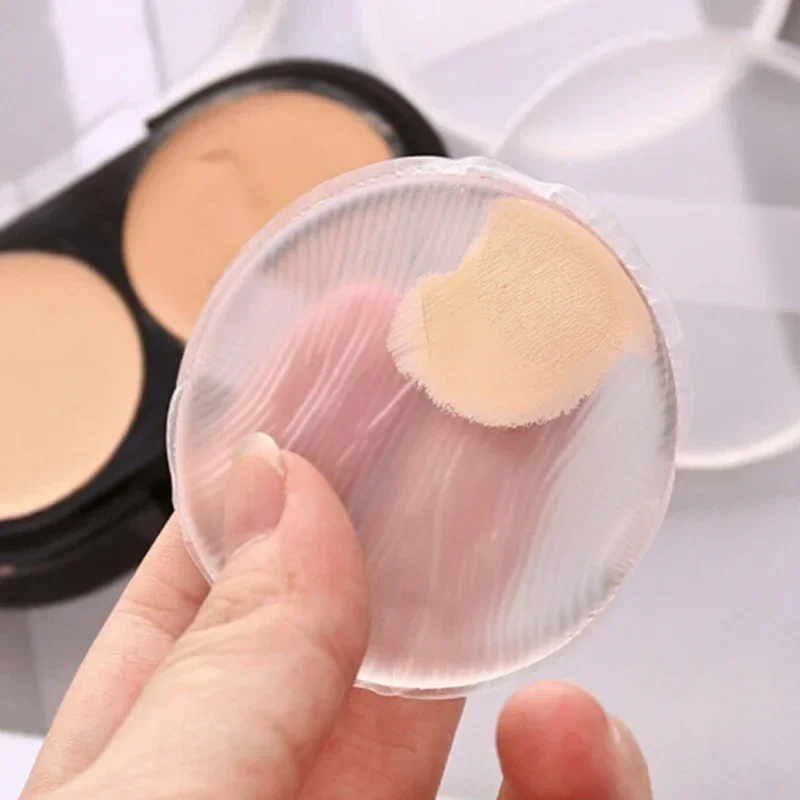 Silicone Powder Jelly Puff Crystal Air Cushion Concealer Transparent Foundation Pad Face Makeup Wet And Dry Sponge Beauty Tools