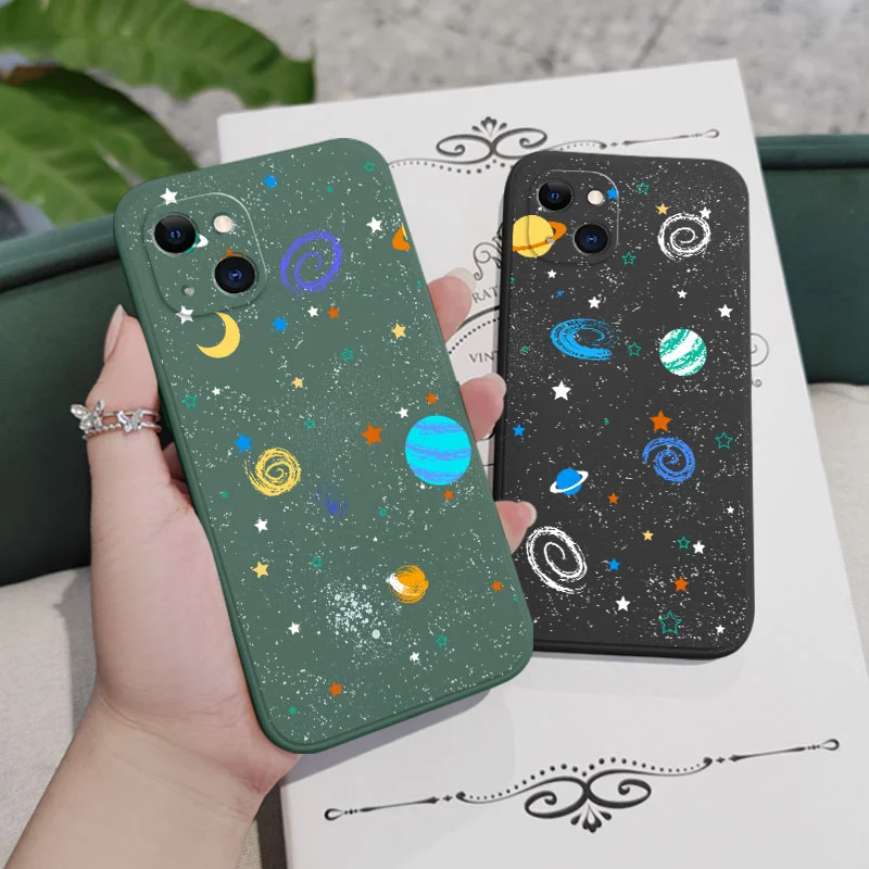 Vast Universe Phone Case For iPhone 17 Air 16 16E 15 14 13 12 11 Pro Max Mini X XR XS MAX SE2020 8 7 Plus 6 6S Plus Cover